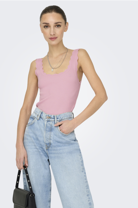 Jacqueline de Yong roze dames top