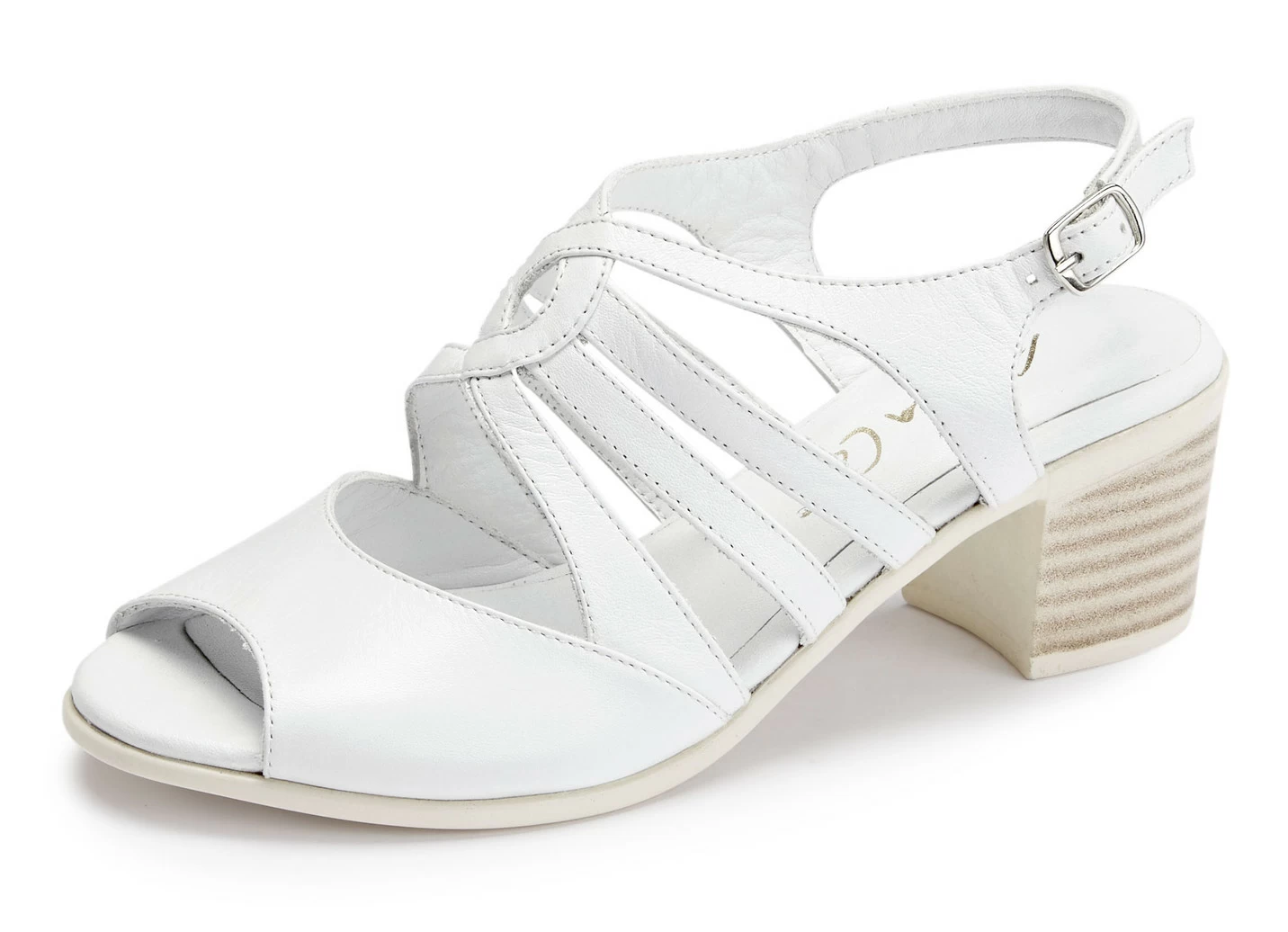Andrea Conti Sandalette aus Nappaleder