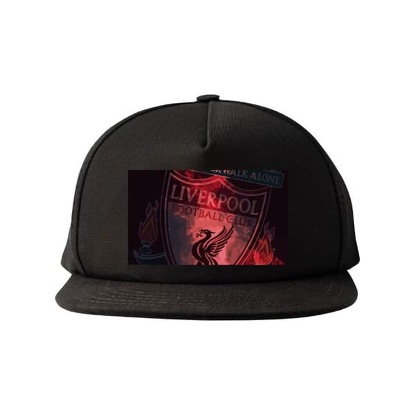 Snapback Caps | Komfortabel og Justerbar for Voksne Liverpool Svart Voksen