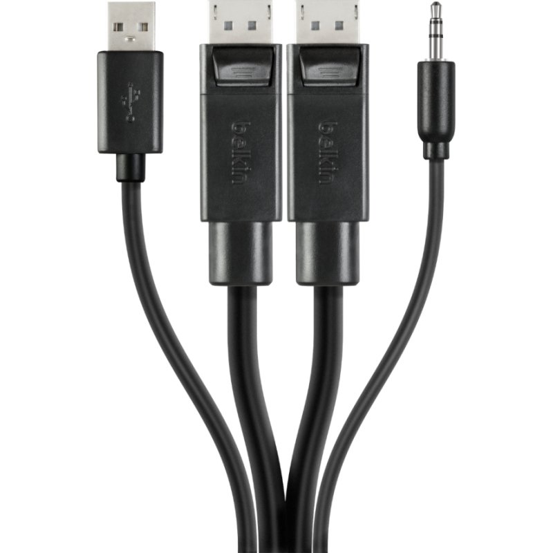 Belkin F1D9020B06T câble kvm Noir 1,8 m