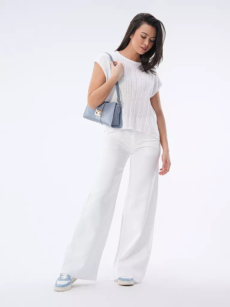 PNTS Jeans Wide Leg THE RAVER weiss