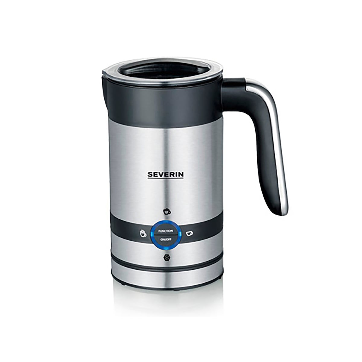 Severin Milk frother 450 watt Black/Steel