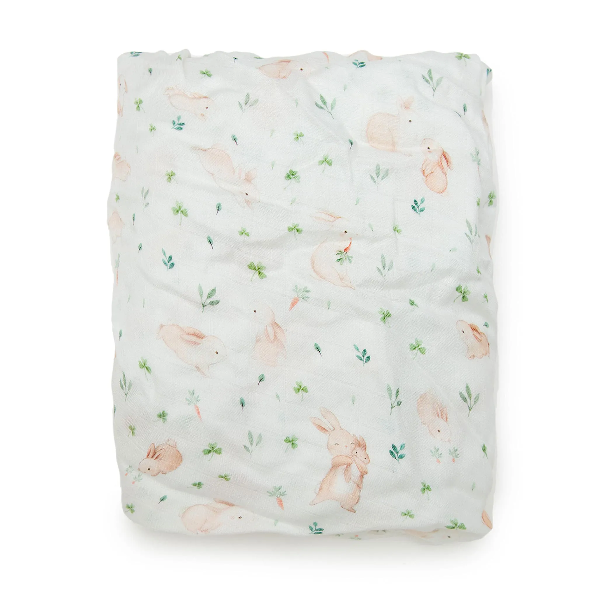 Loulou Lollipop Couverture Mousseline Bambou - Lapins