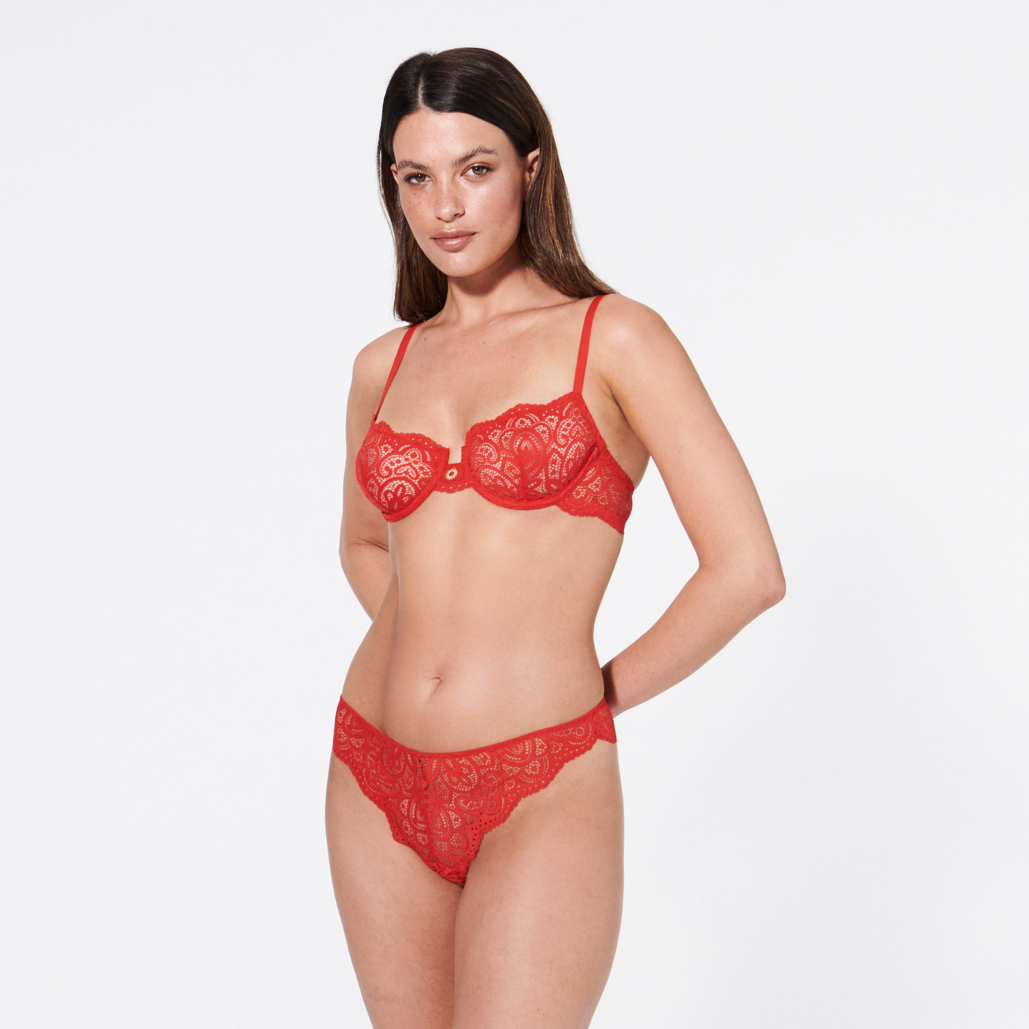Soutien-gorge corbeille en dentelle