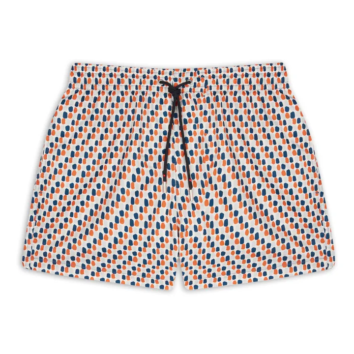 Apnée Short de Bain Mosaïques | Orange