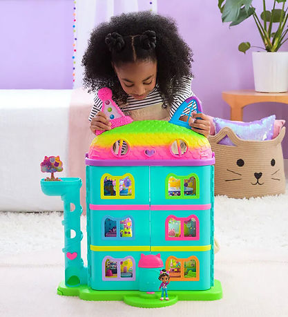 Gabby's Dollhouse Dukkehus m. Tilbeh?r - Celebration Dollhouse
