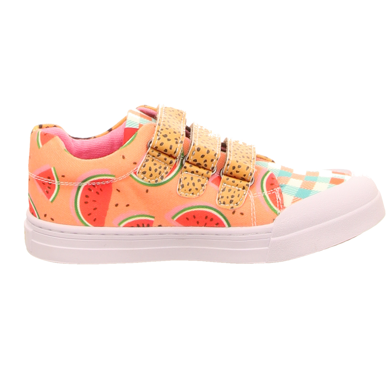 Shoesme Klettschuh rose/pink