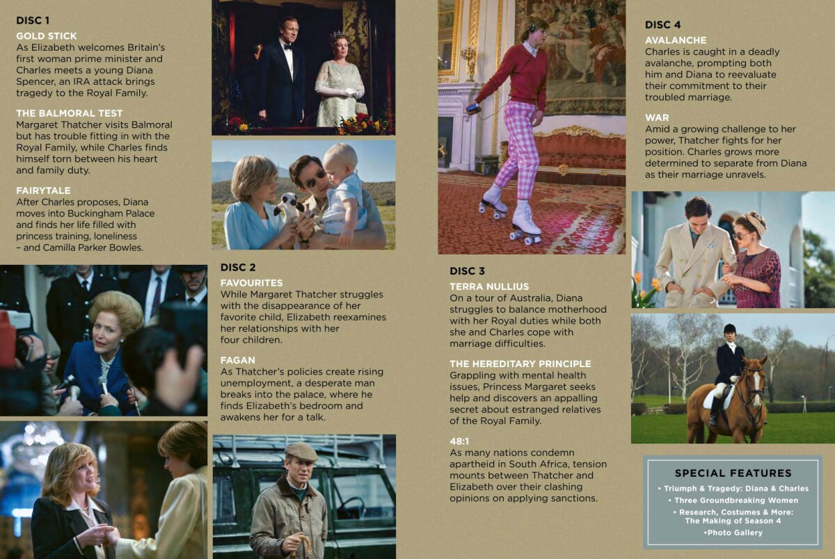 The Crown - Sæson 4 - DVD