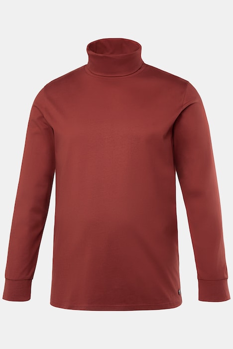 JP 1880 Rollkragen-Shirt, Basic, Jersey, lange Ärmel