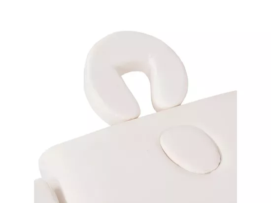 Table de massage pliable blanche 193 x 67 x 65 cm 02_0001868