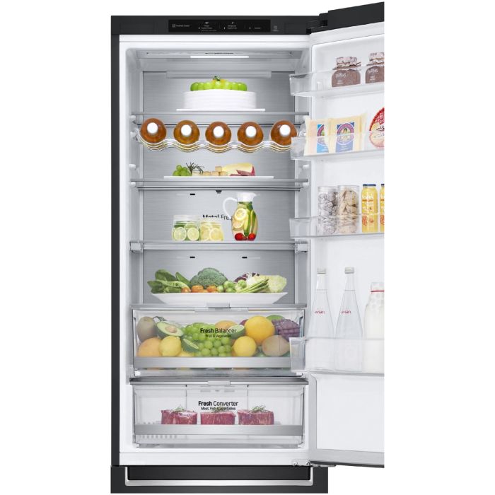 LG Kühl-/Gefrierkombination GBB92MCB2P Matte Black