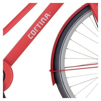 Garde-boue Cortina pour 28 Common vrai rouge mat