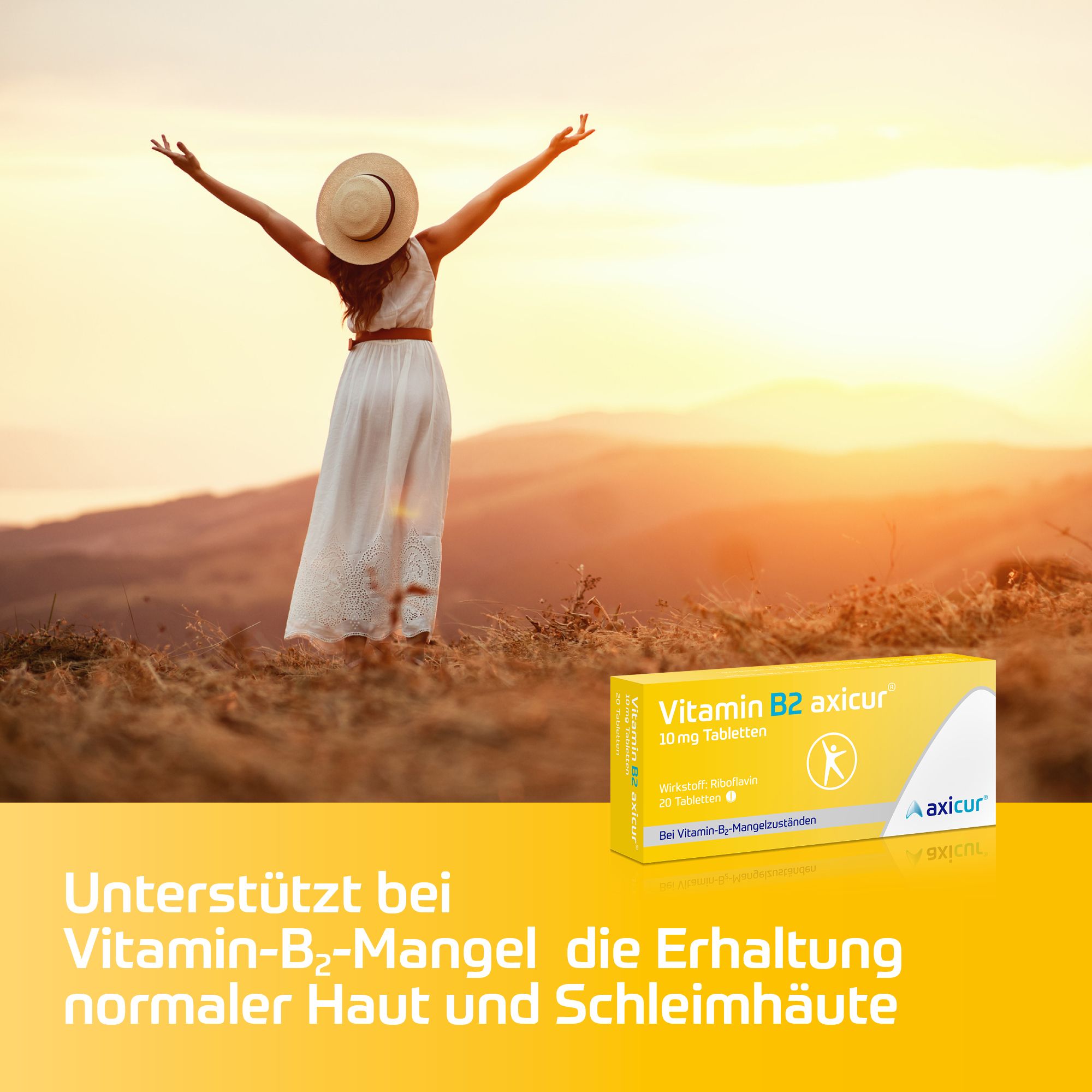 Vitamin B2 axicur® 10 mg