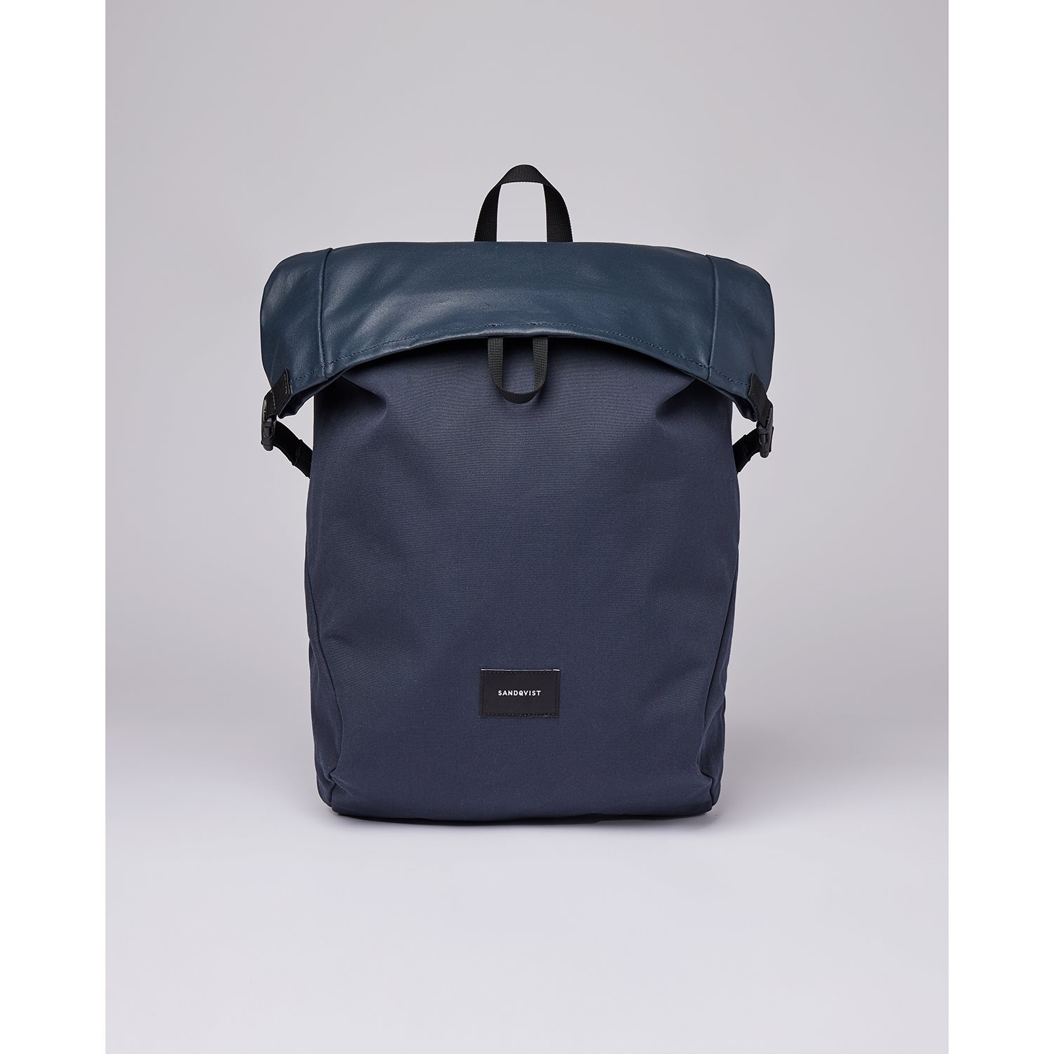 Sandqvist Alfred Backpack navy with black webbing