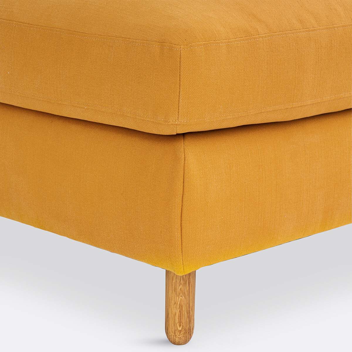 LA REDOUTE INTERIEURS<br>Puff algodão/linho, Loméo