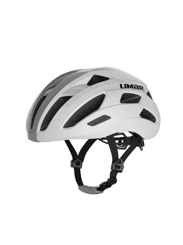 Limar MALOJA Race Fietshelm Wit/Grijs