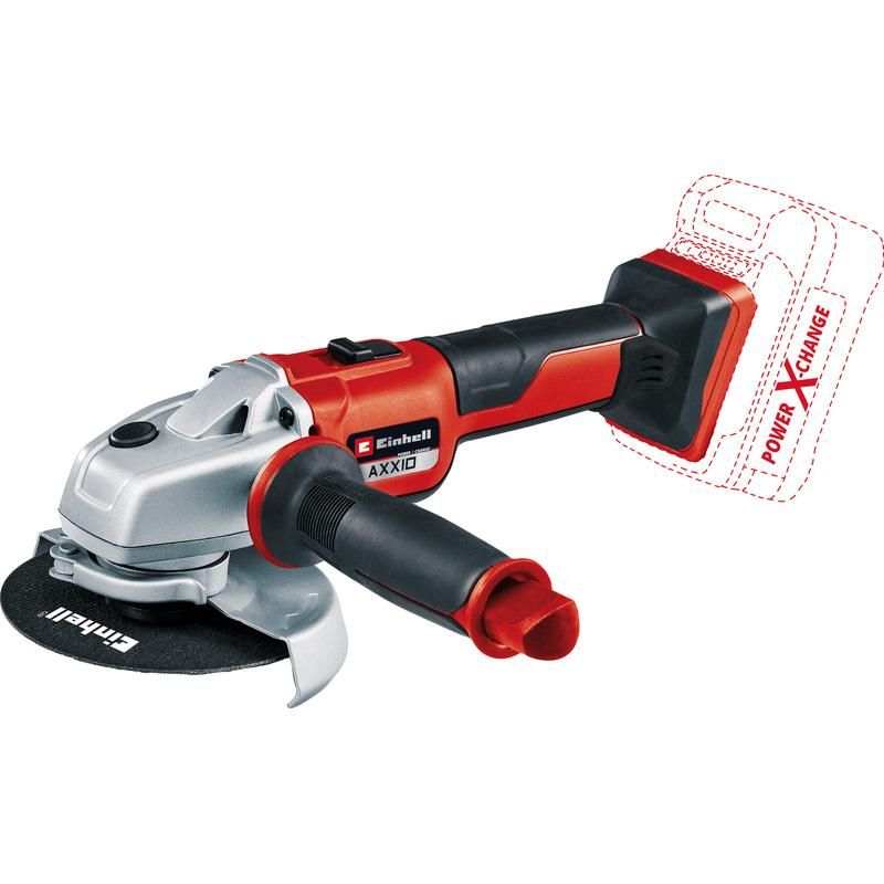 Einhell AXXIO 18/125 accu haakse slijper (body) 18V Li-ion