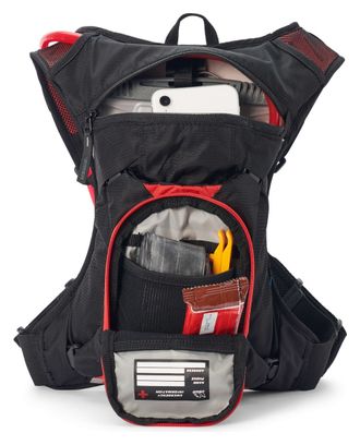 Sac à dos USWE MTB Hydro 3L   poche à eau 2L Noir Rouge