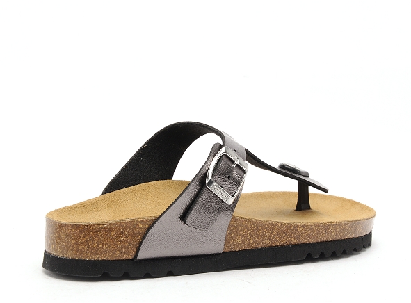 Scholl mules et sabots plats femme nicole 30055 gris