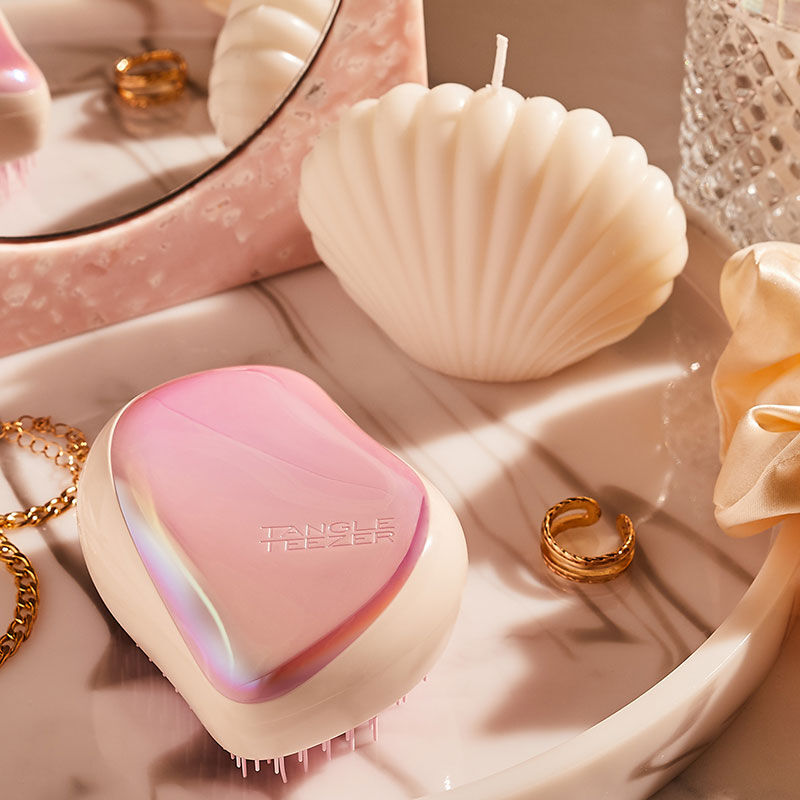 Brosse démêlante Compact Styler rose gold cream