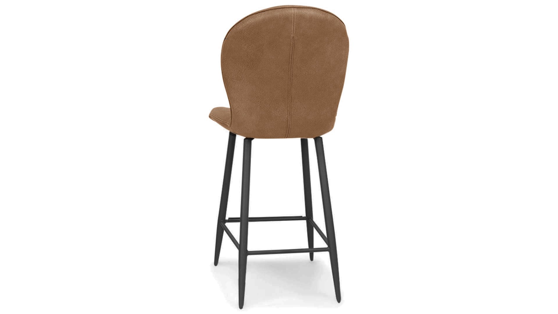 Barkruk - cognac Jeannine B49 x D65 x H106.5 cm