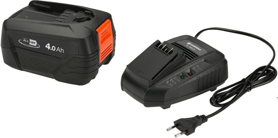 Gardena accu startset P4A QC+1 4,0 Ah