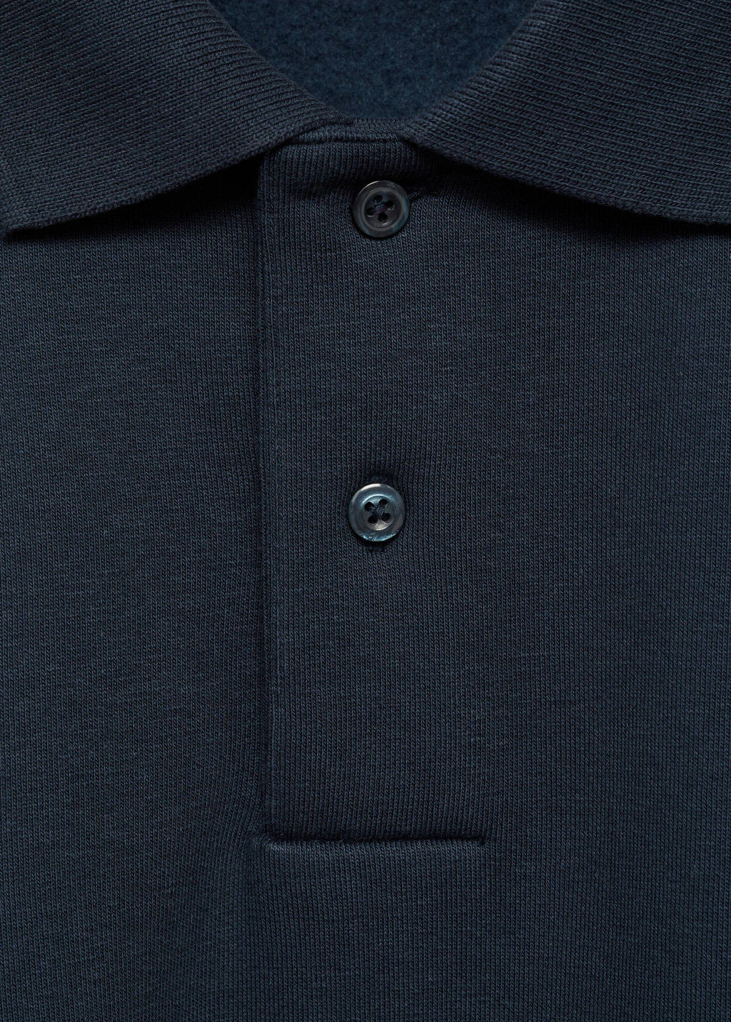 Mango Kids sweater met backprint marine