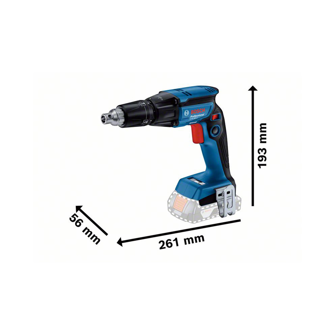 BoschGTB 18V-45 (solo) Trockenbauschrauber Karton (0 601 9K7 000)