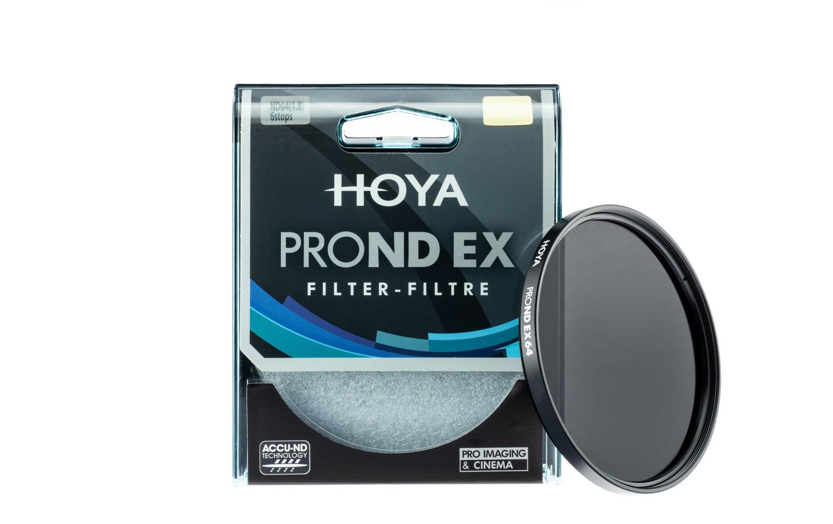 Graufilter PRO ND EX 64 – 49 mmND Filter mit sechsstufiger Lichtreduzierung