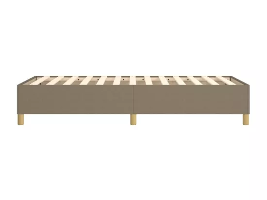 Sommier à lattes de lit Taupe 90x190 cm Tissu