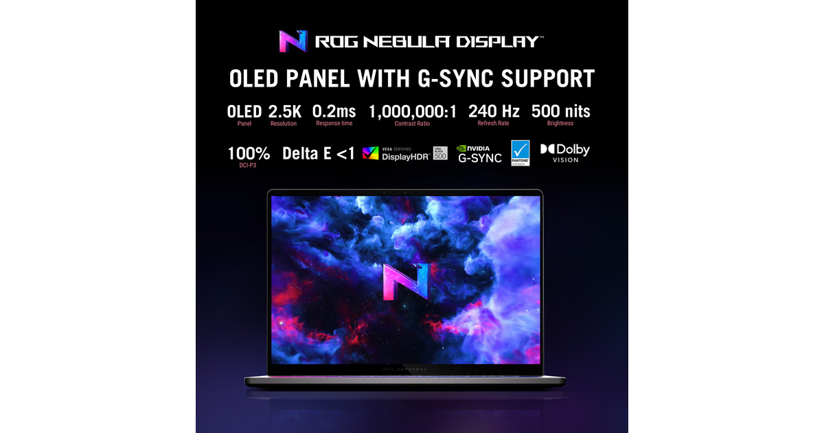 ASUSROG Zephyrus G16 GA605KP-QR022W 16