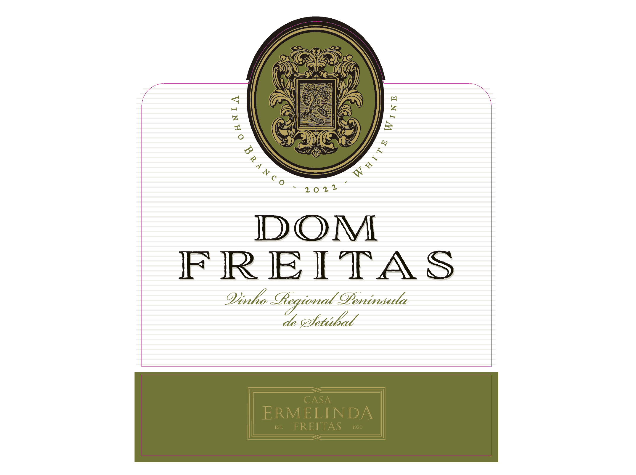 VINHO BRANCO DOM FREITAS SETÚBAL 0.75L