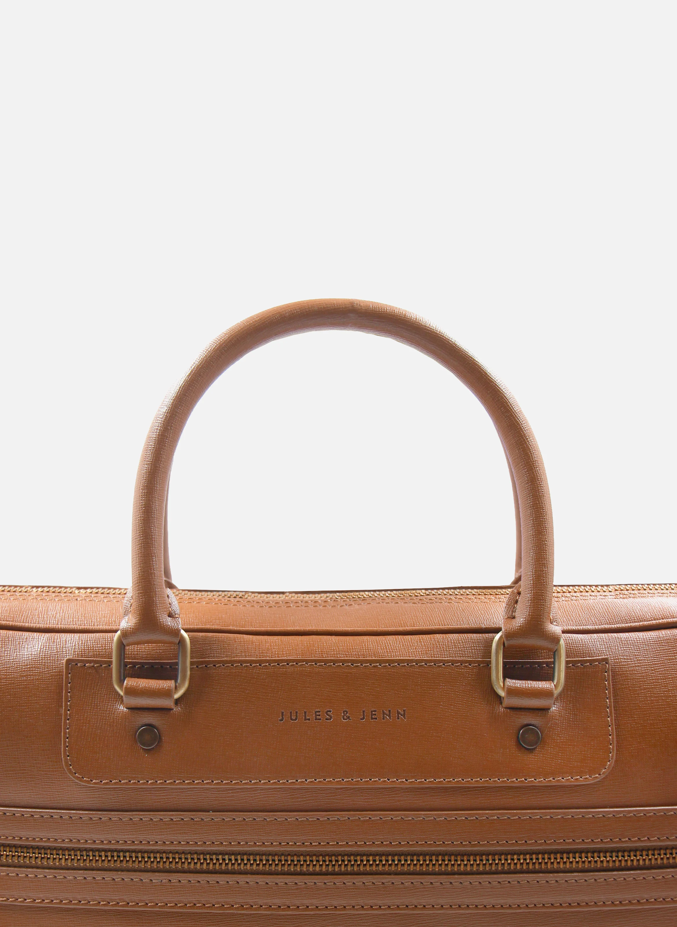 Sacoche cuir gravé | Marron