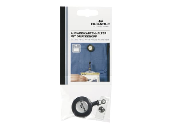 DURABLE - Skiltrull - koksgrå - for P/N: 8112-19, 8113-19, 8118-01, 8118-03, 8118-07, 8118-19, 8135-19, 8210-19, 8216-19