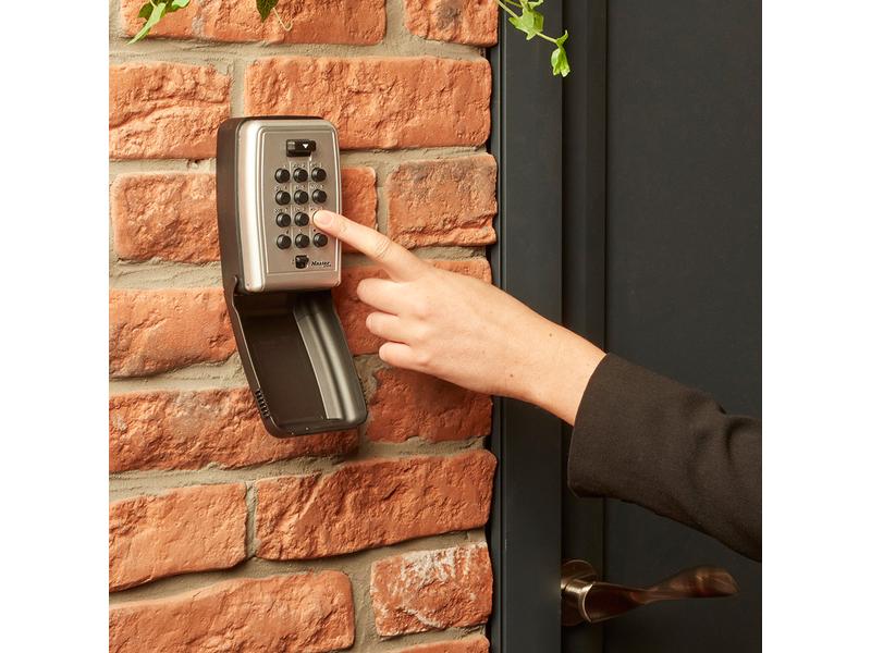 Masterlock Schlüsselsafe Select Access Grau Drucktasten-Schlüsselkasten