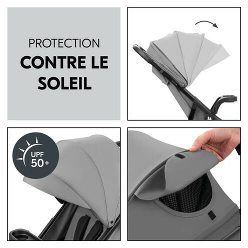 Poussette Shop N Care - Gris - HAUCK
