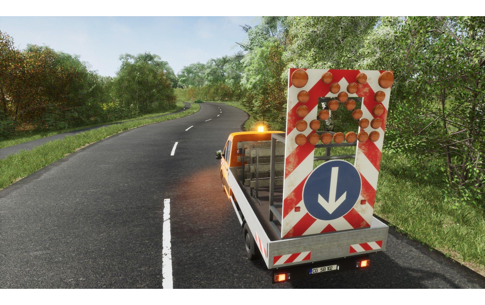 Strassenmeisterei SimulatorStrasseninstandhaltung Simulator Spiel für die PlayStation 4