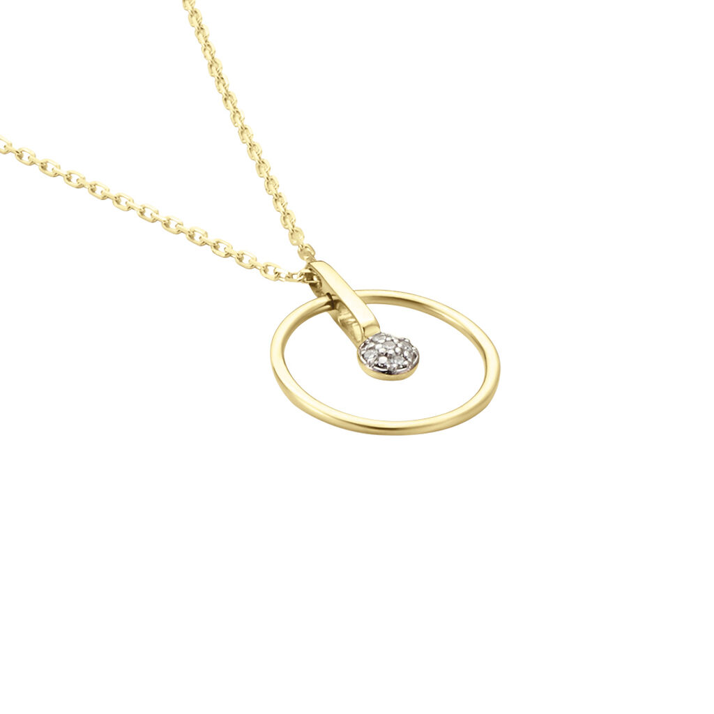 Collier Or Jaune Adrienn Diamants