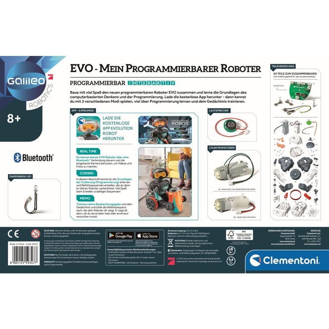 Galileo - EVO - Mein programmierbarer Roboter