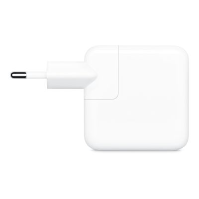 Apple 35W Dual USB-C Port Power Adapter - Chargeur secteur USB-C - blanc - 35W