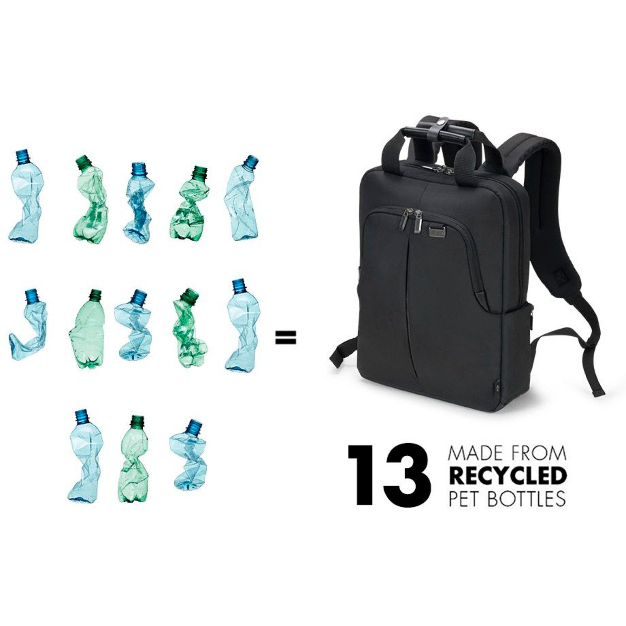 Dicota Rucksack Eco Backpack Slim PRO M-Surface