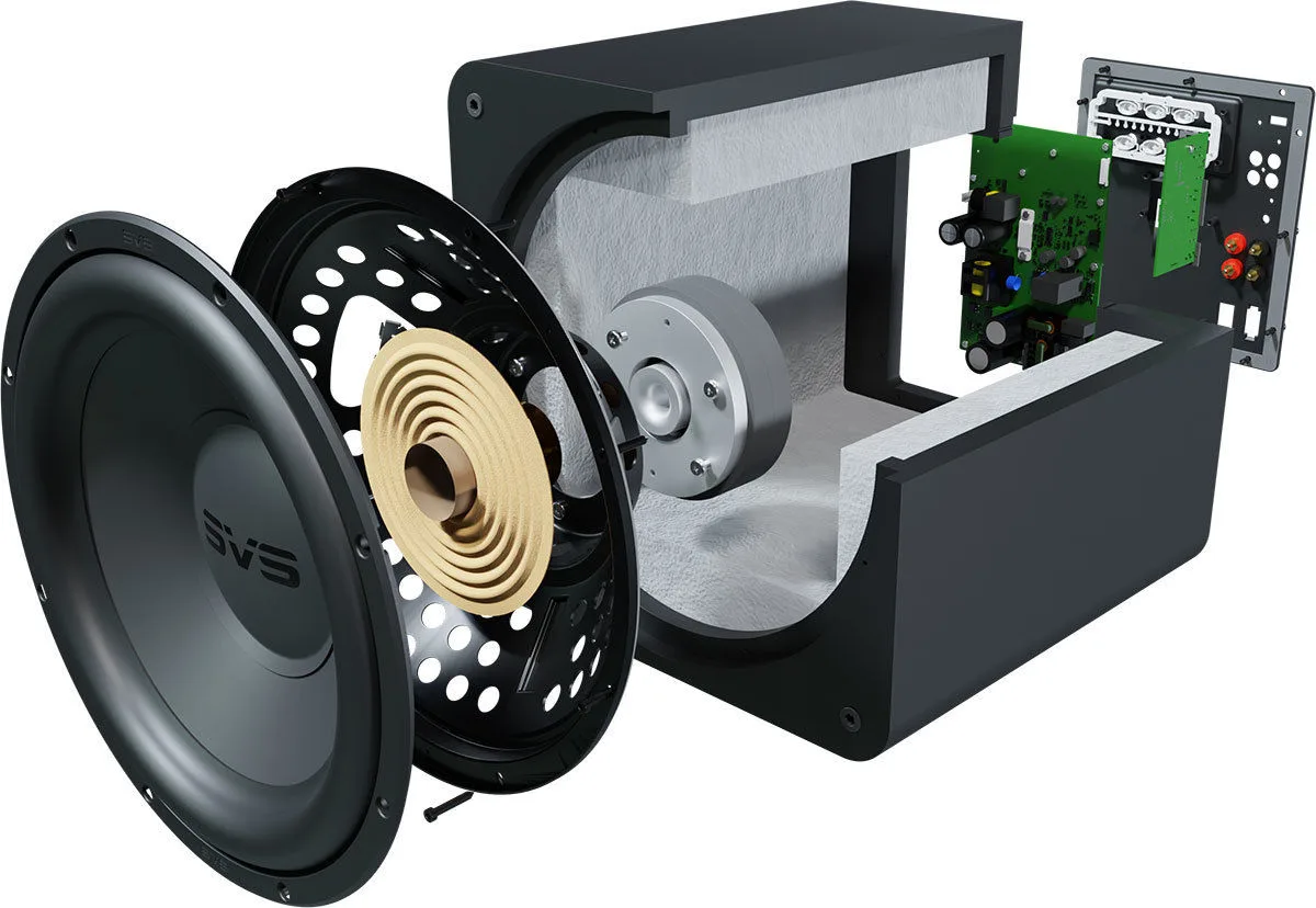 SVS SB-1000 Pro Bois noir Caissons de basses