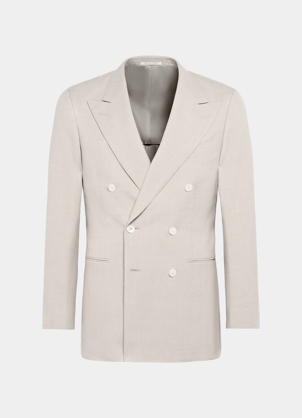 Blazer Havana coupe Tailored taupe clair