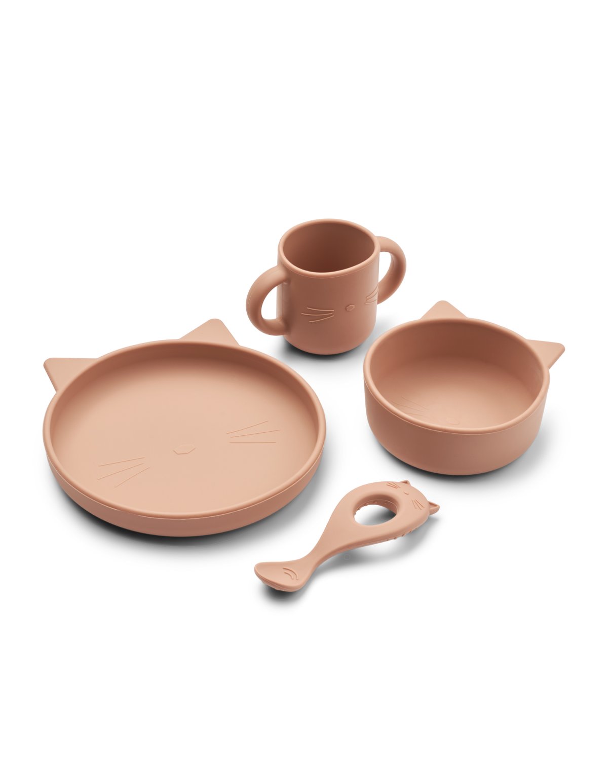 Spisesett i Silikon – 4pk | Vivi