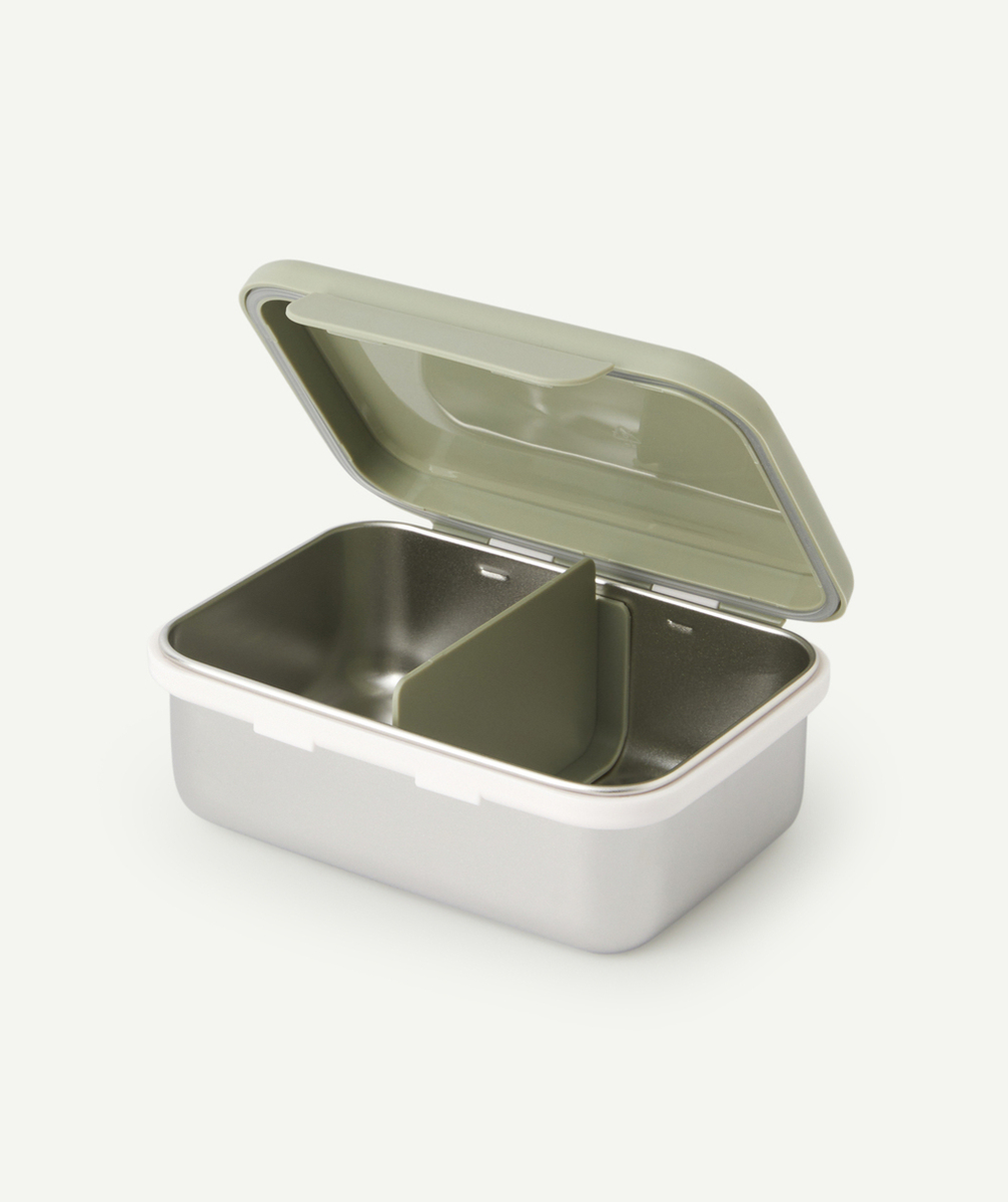 LASSIGBOÎTE À GOÛTER EN INOX OLIVE