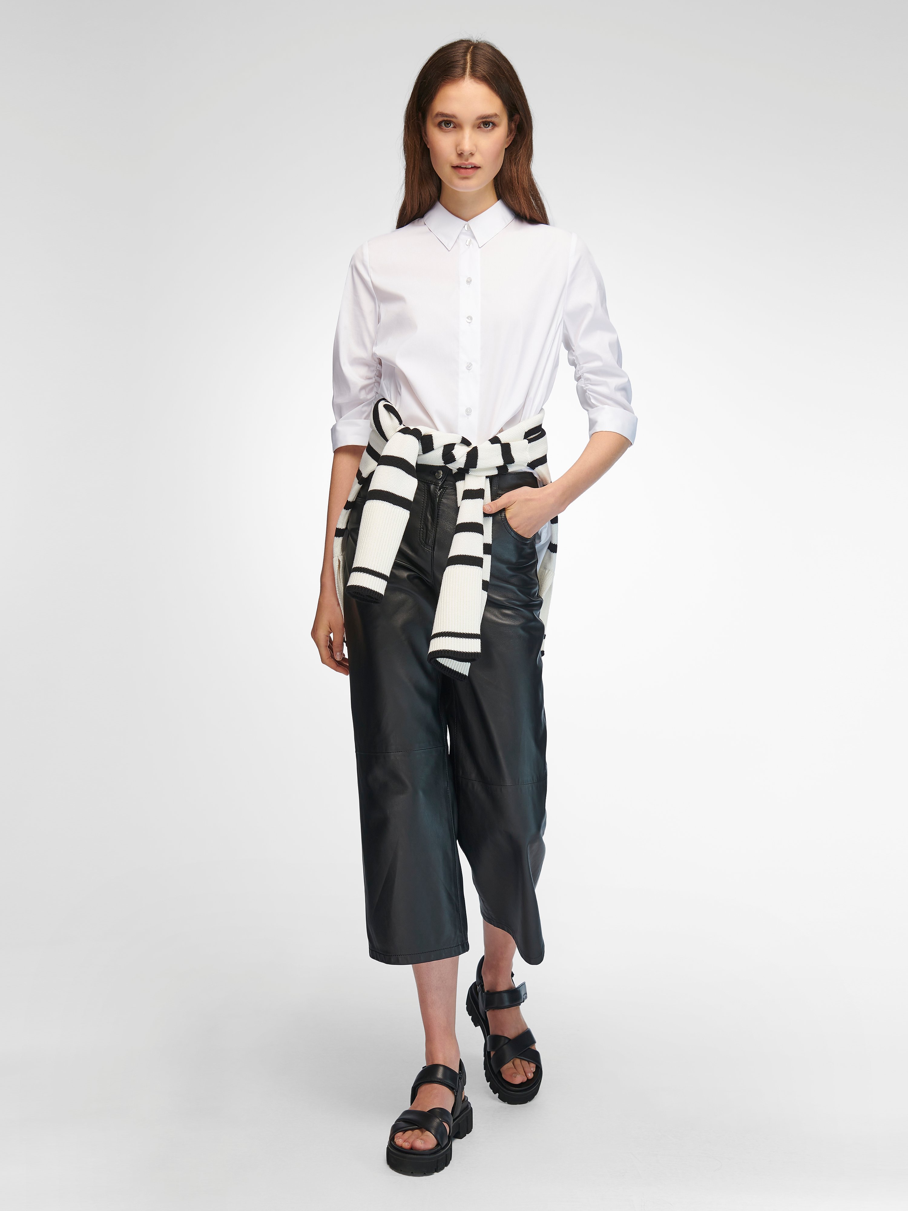 Bluse in A-Linie
