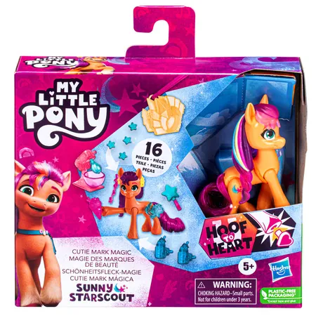 Hasbro My Little Pony Schönheitsfleck-Magie Sunny Starscout