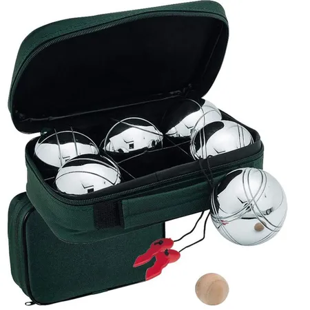 Macma Großes Boules Spiel mit 6 Metallkugeln