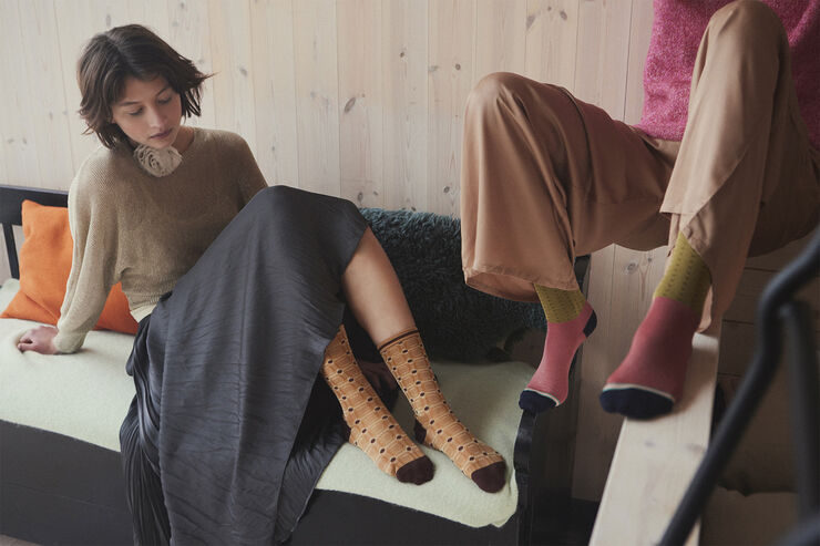 mpWoman Celia socks Orange
