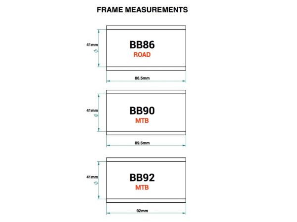 Praxis Works M30 BB86   BB90/92 Kranklejer, 28/30mm